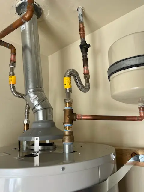Water heater installation and plumbing repair in Valley Center